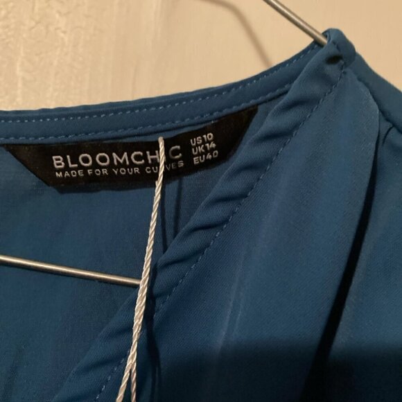 Bloomchic dark teal sZ 10 dress - Picture 2 of 2